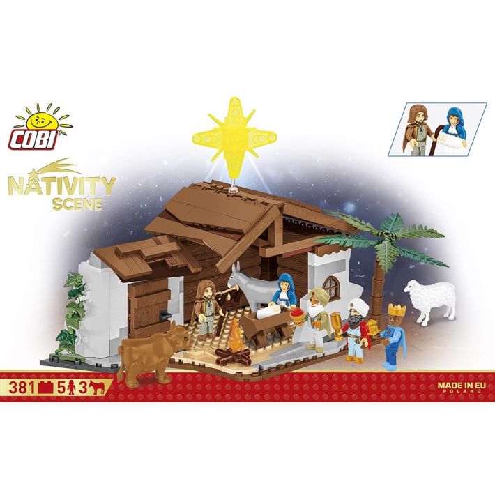 Weihnachtskrippe COBI 20006 Weihnachts Sets Cobi.eu